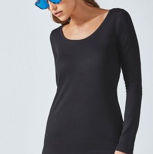 Fabletics Aurora Long Sleeve Tee, Brand New, Sml.